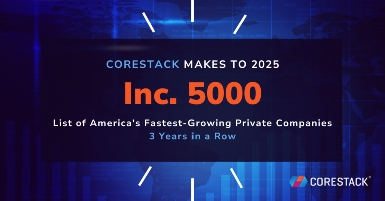 CoreStack Named on the 2025 Inc. 5000 List
