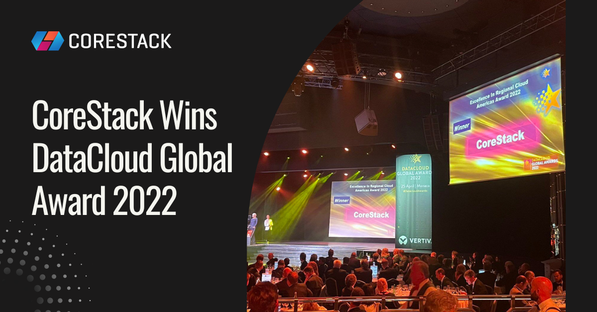 CoreStack Wins DataCloud Global Award 2022