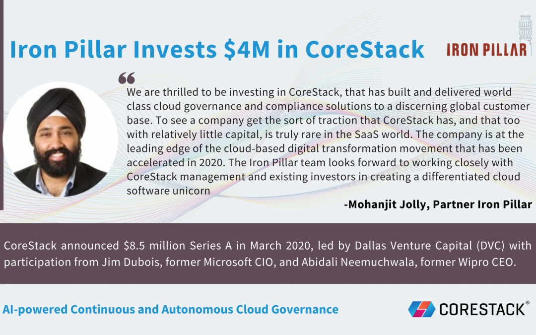 Iron Pillar Invests $4M In CoreStack